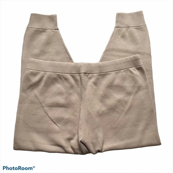 New ANN TAYLOR The Sweater Jogger Pant Tan XXL 557009 - Picture 8 of 13